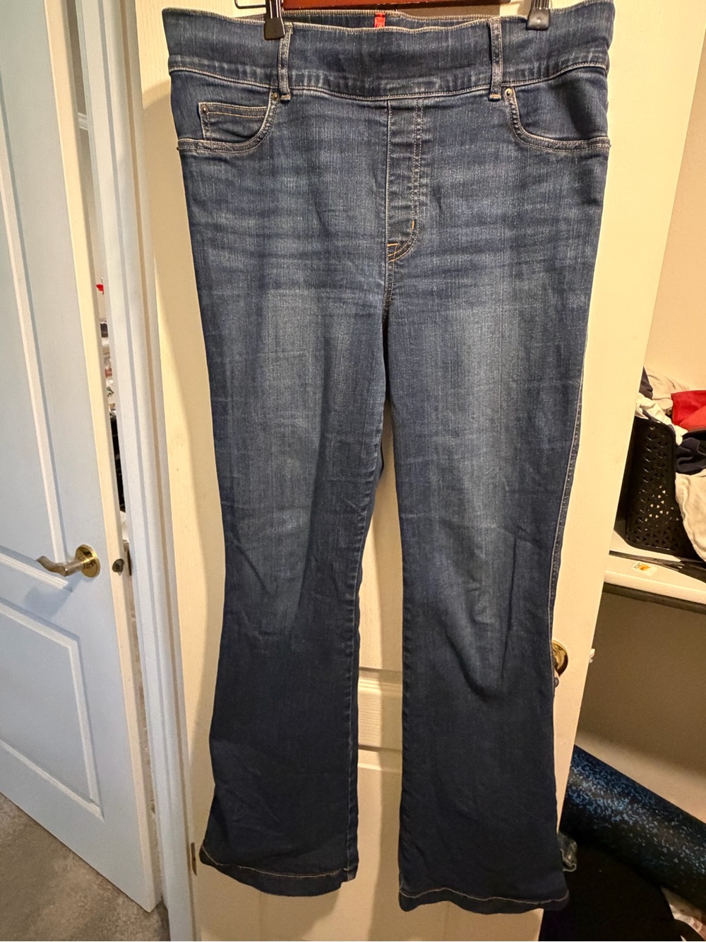 SPANX Women's Medium Blue Boot Cut Jeans XL